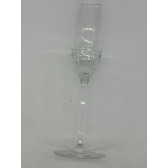 Royal Doulton Marquis Champagne Flute Crystal Glass w/ Stem 10" Clear Glass - Picture 4 of 6